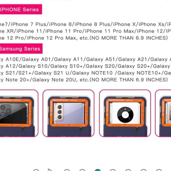 Waterproof  Diving Case. 15M never used in box - Picture 3 of 8